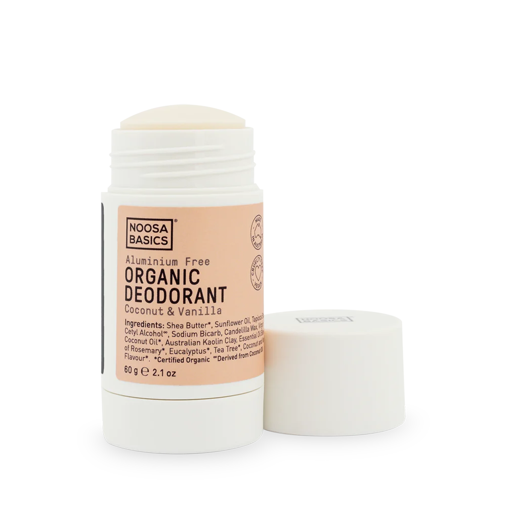 Noosa Basics ~ Organic Stick Deodorant ~ Coconut & Vanilla