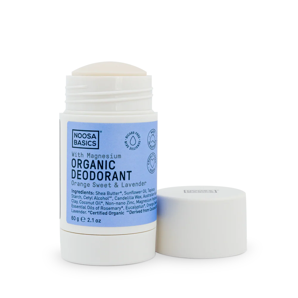 Noosa Basics ~ Organic Stick Deodorant ~ Sweet Orange & Lavender