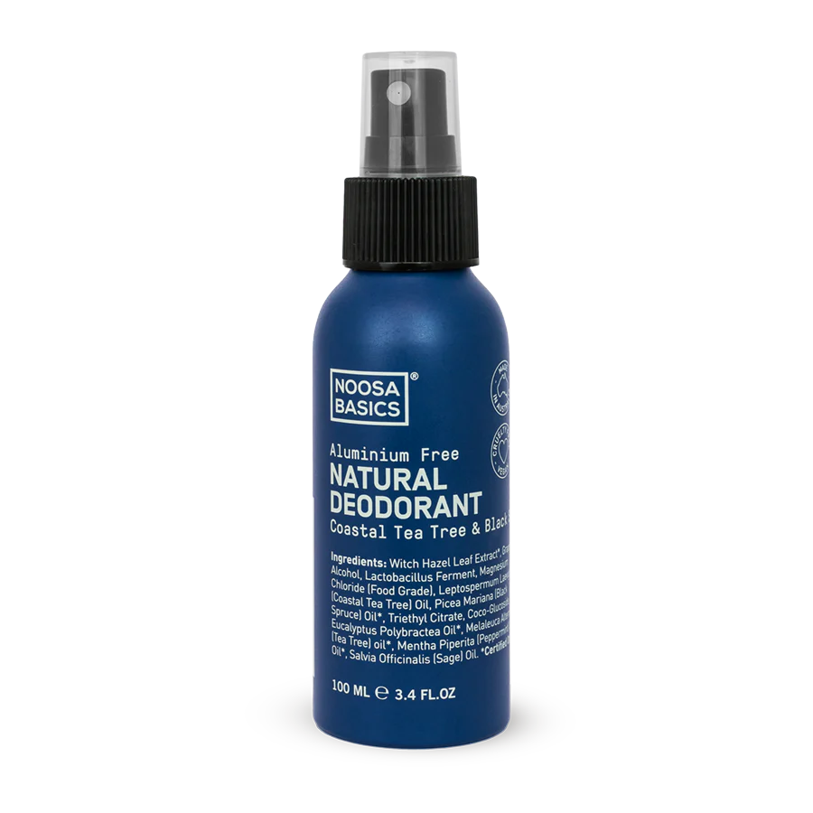 Noosa Basics ~ Natural Deodorant Spray ~ Coastal Tea Tree