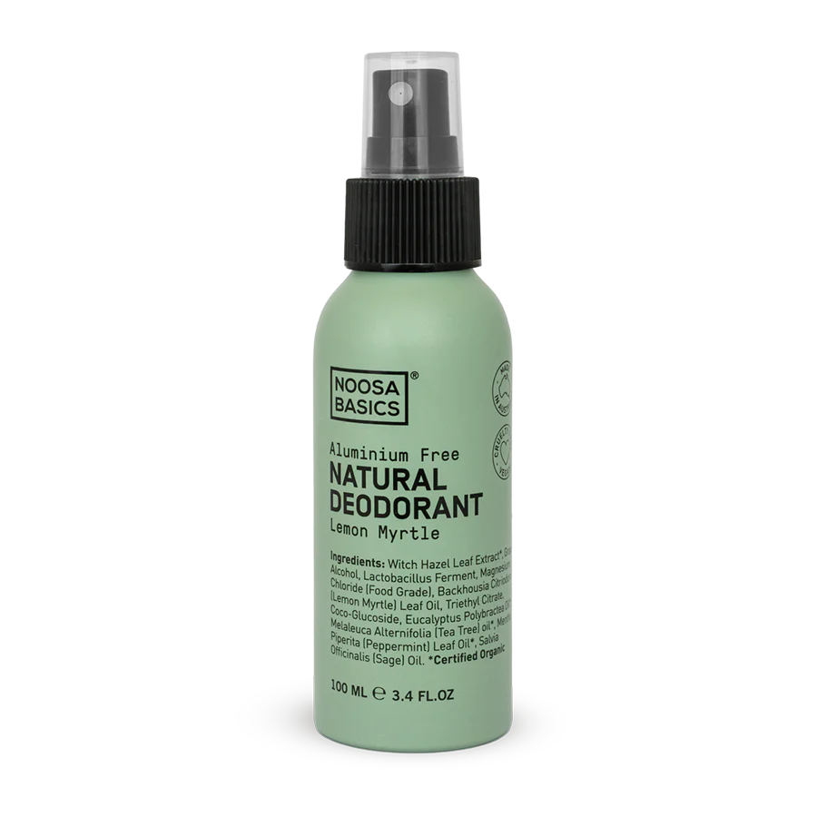 Noosa Basics ~ Natural Deodorant Spray ~ Lemon Myrtle