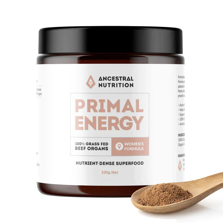 Primal Energy Women ~ Grass Fed Beef Organs