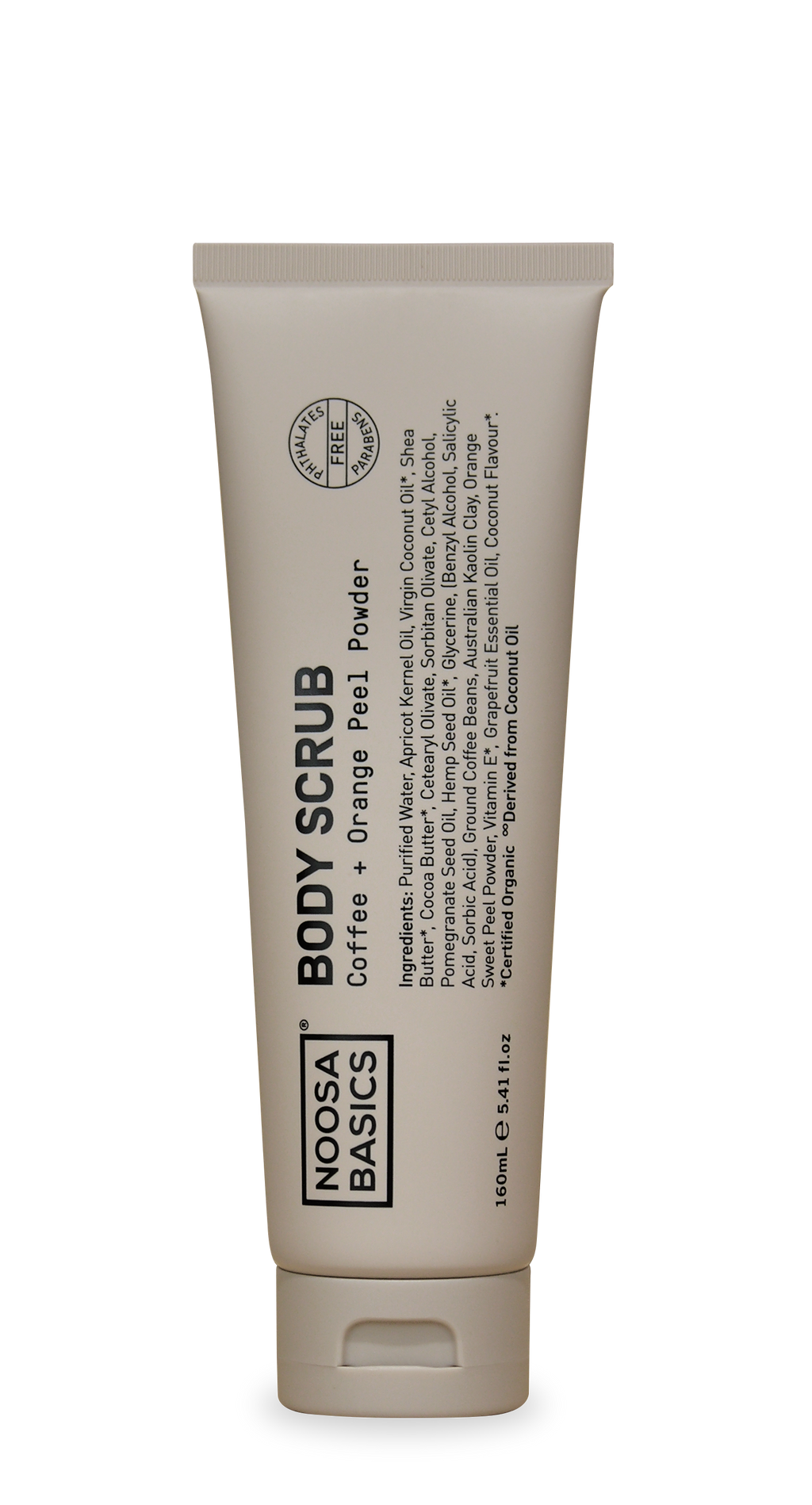 Body Scrub Coffee + Orange Peel Powder
