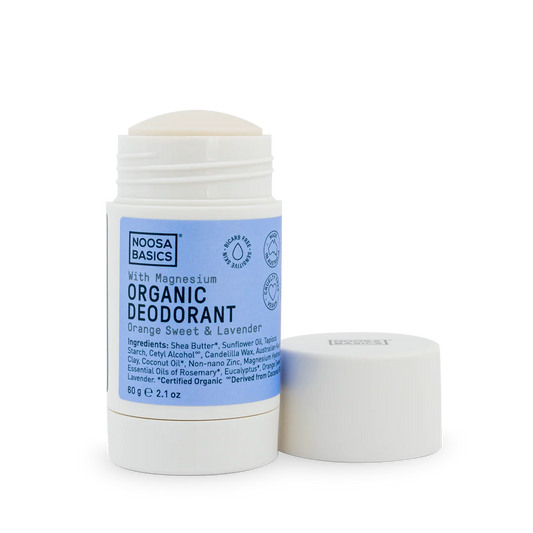 Noosa Basics ~ Organic Stick Deodorant ~ Sweet Orange & Lavender