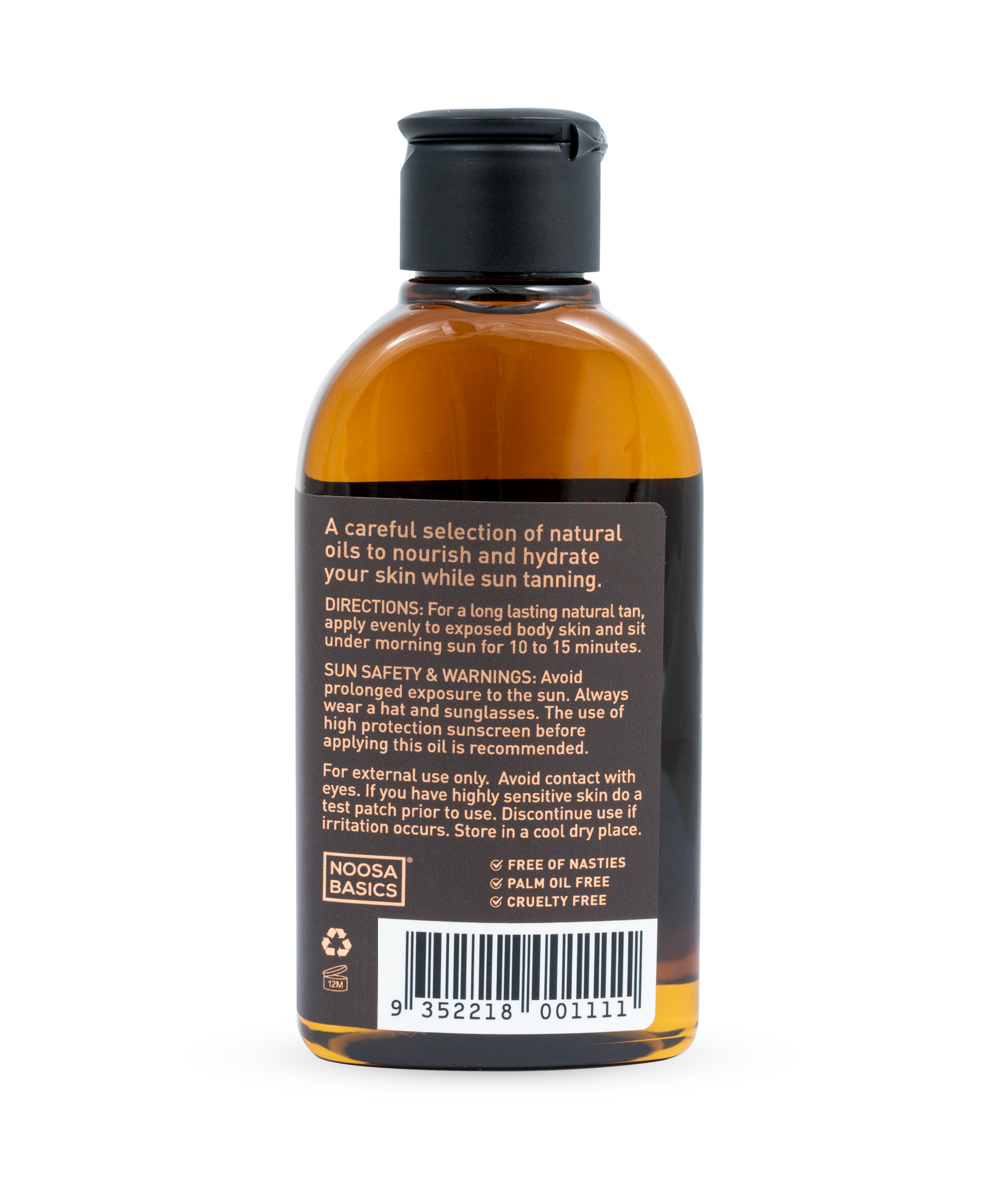 Natural Sun Tan Oil