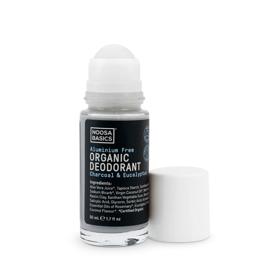 Noosa Basics ~ Roll on Deodorant ~ Charcoal & Eucalyptus