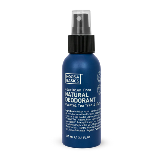 Noosa Basics ~ Natural Deodorant Spray ~ Coastal Tea Tree
