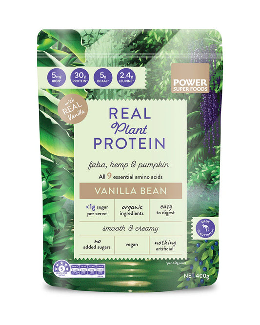 Real Plant Protein Powder ~ Vanilla Blend