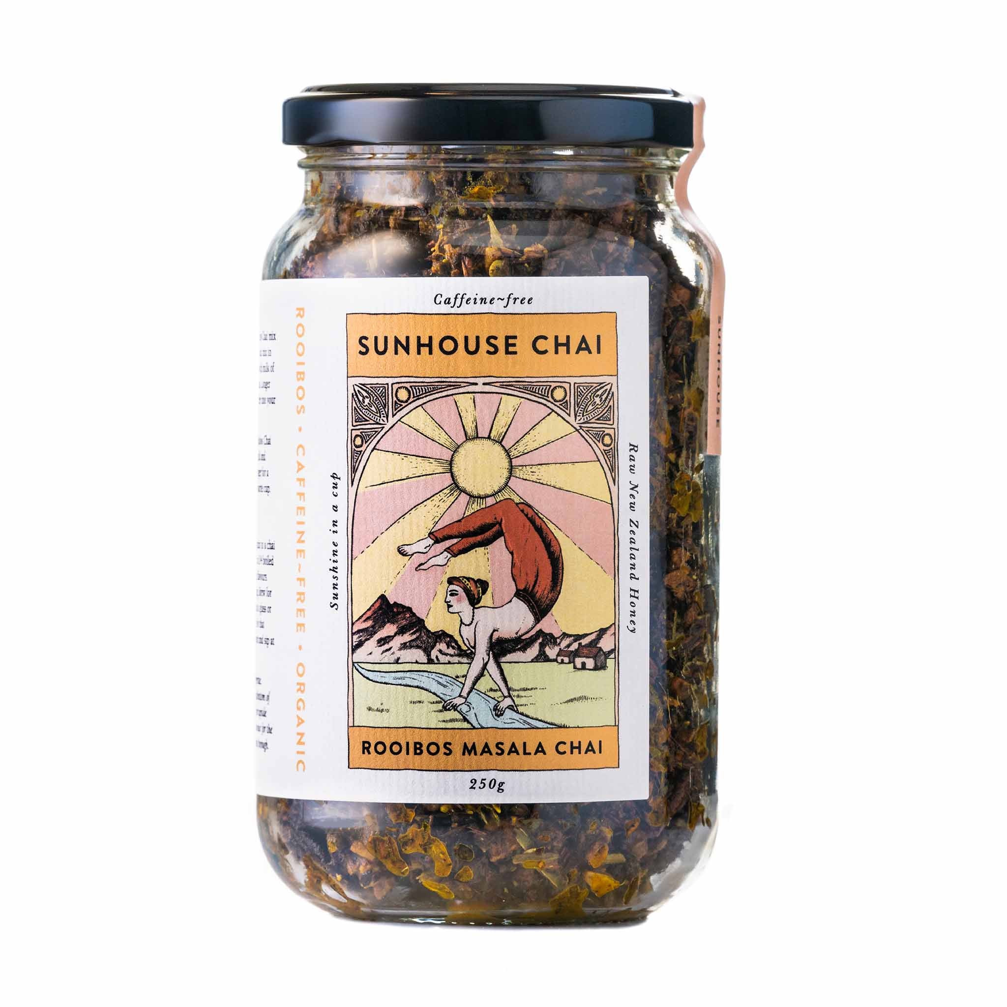 sunhouse red rooibos masala sticky chai